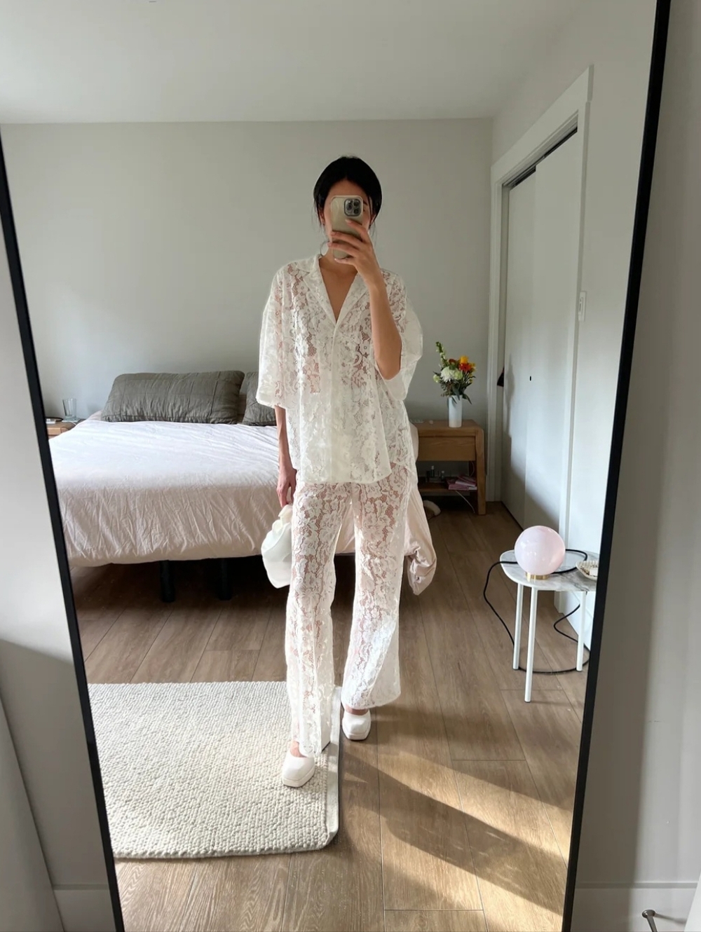 Romeo Lace Top And Lily Lace Pants Fron A Bronze Age.  Size Small. Sold As A Set